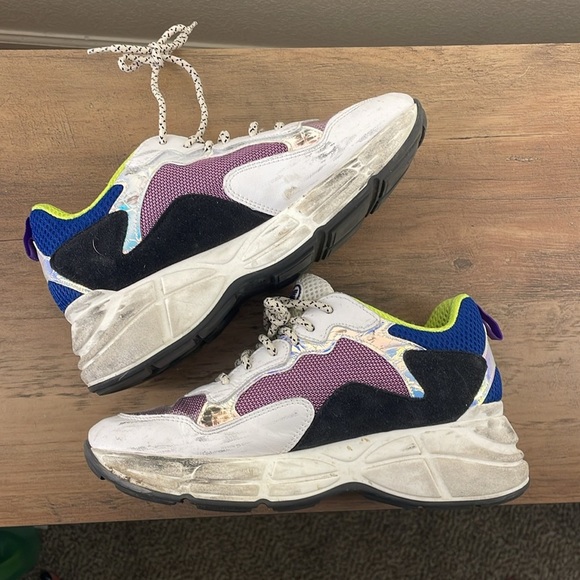 GAELLE PARIS  Multicolor Gaëlle Paris Sneakers Chunky Dad Shoes - Picture 2 of 7